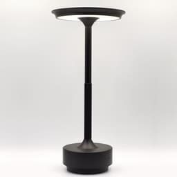 image-Cross-border decorative flying saucer table lamp popular bar atmosphere lamp USB charging wireless touch all-aluminum I-shaped night light Producing time 3-4 days