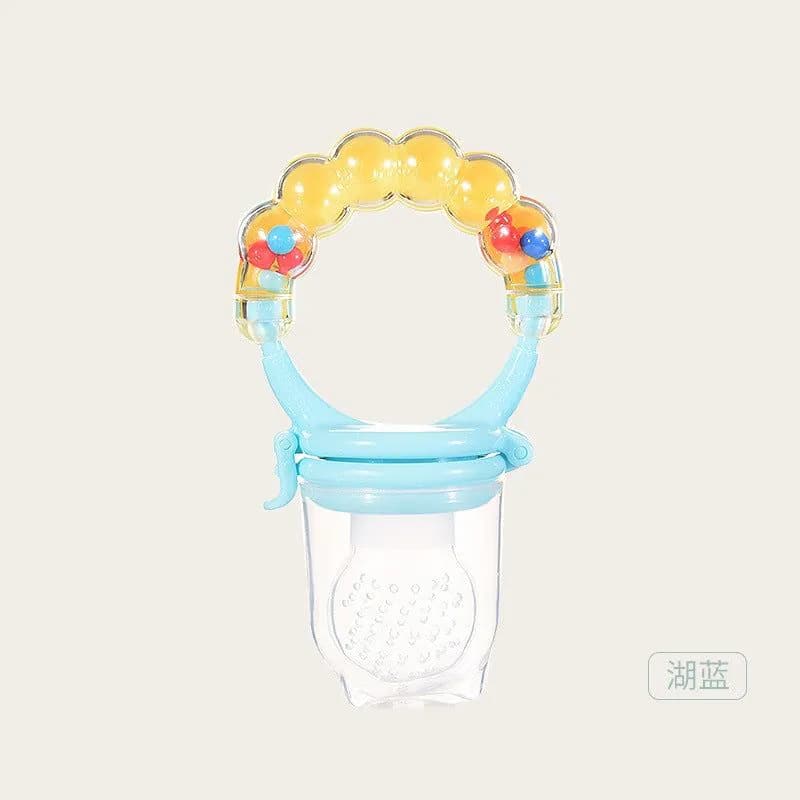 image-Baby Teething Fruit Feeder - Purple Dinosaur