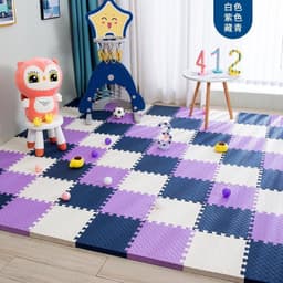 image-Foam Floor Mat Set - 20pcs Anti-Fall Baby Crawling Mat