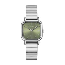 image-Women's Fashion Watch - Versatile Steel Belt Quartz Simple Design