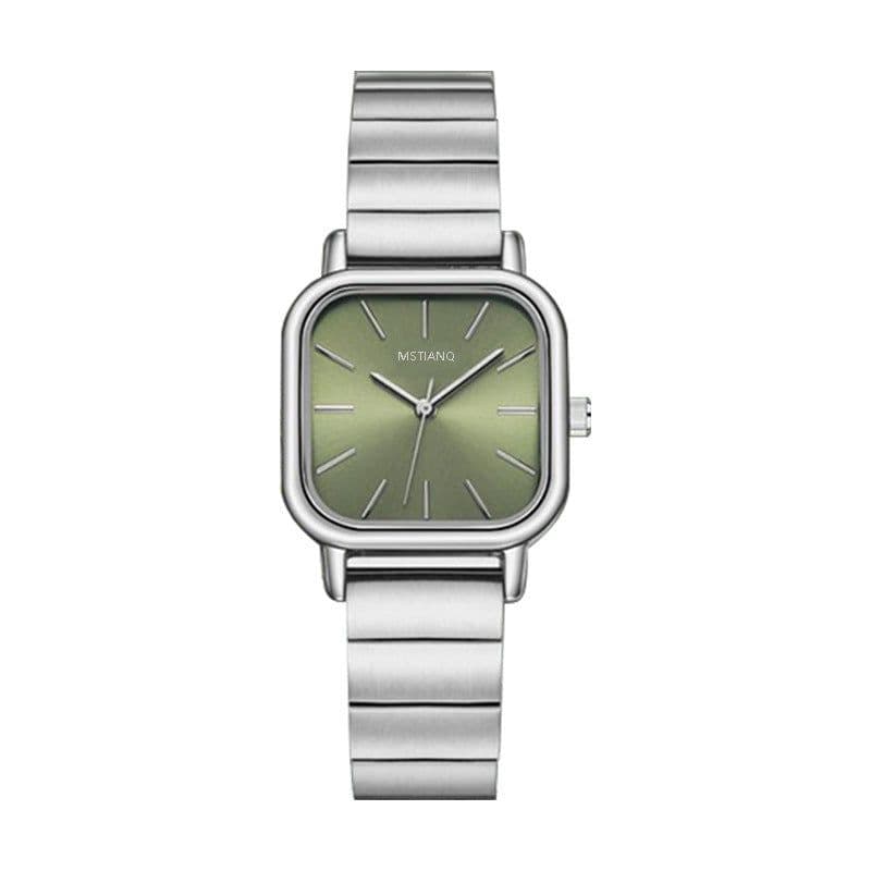 image-Women's Fashion Watch - Versatile Steel Belt Quartz Simple Design