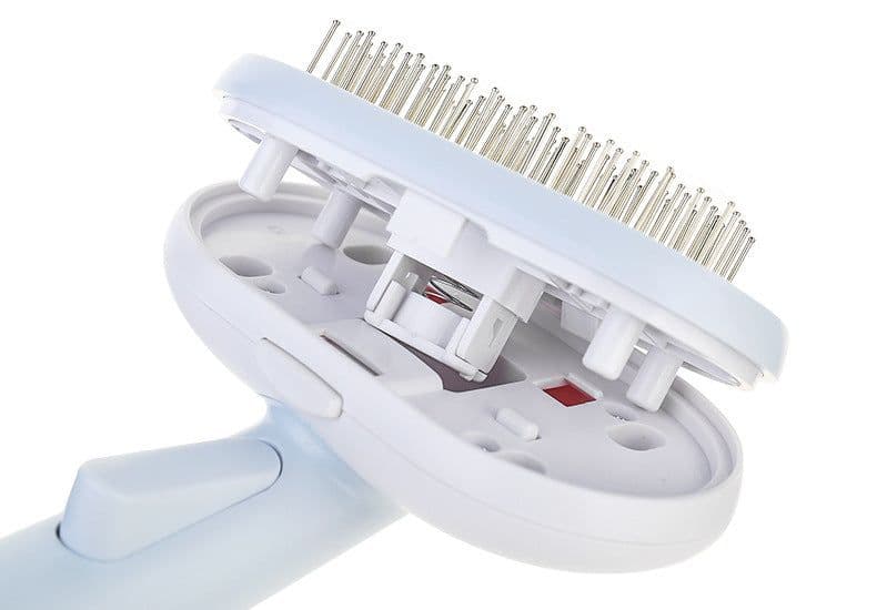image-Carnivore Pet Comb - Dog Grooming Brush Pink