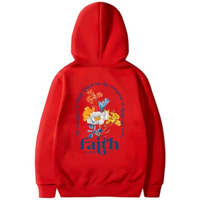 image-Women's Alphabet Print Hoodie Sweater Khaki XXXL