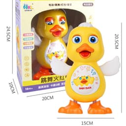 image-Texi Talking Dancing Robot Duck Toy for Kids - Blue