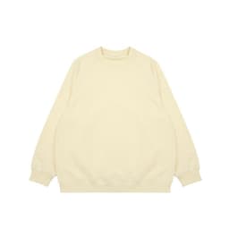 image-INF Men's Raglan Sweatshirt Black Loose 330g