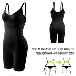 image-Nigar Body Shaping Jumpsuit - Nylon Seamless
