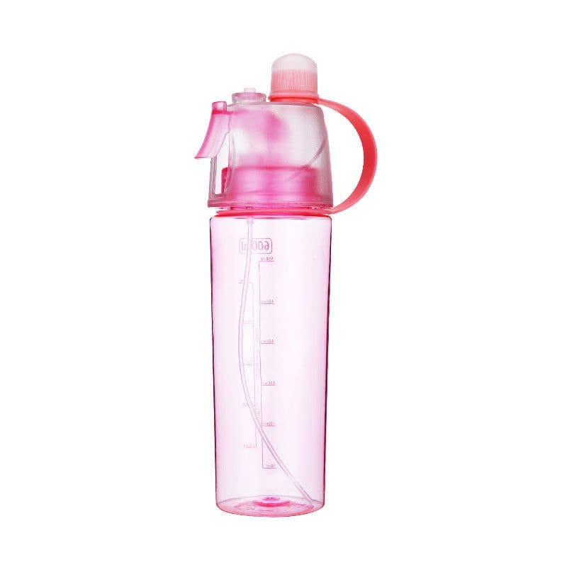 image-Sports Spray Water Bottle - Black 23cm