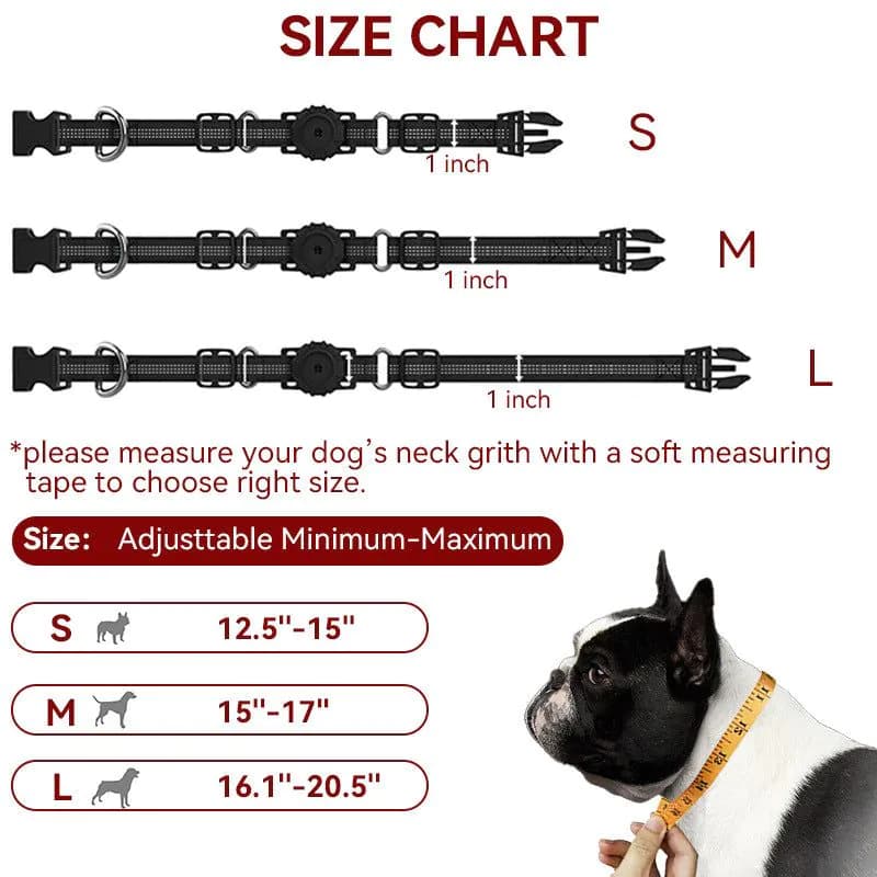 image-Dog Collar for Apple AirTag - Pet