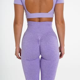 image-Exclusive Brown Fitness Yoga Pants with Hip Lifting Snowflake Design