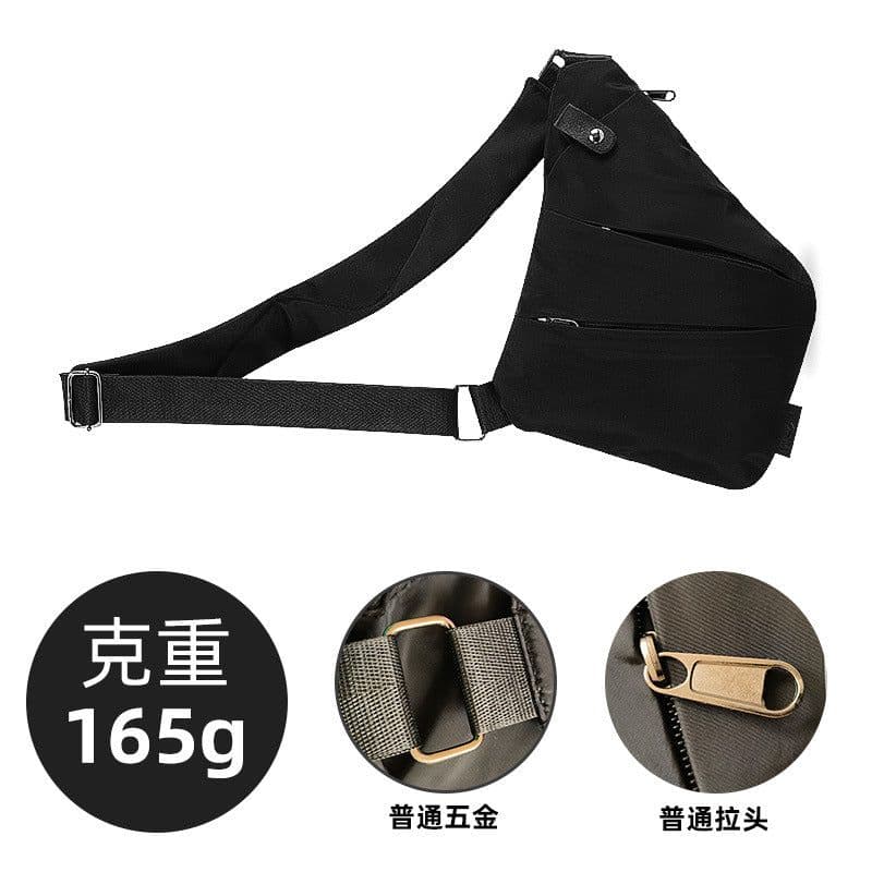 image-Tactical Chest Bag - Oxford Cloth Crossbody Shoulder Bag