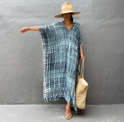 image-Beach Blouse Cotton Rayon - White
