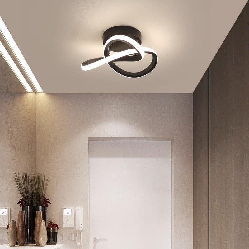 image-Nordic LED Ceiling Light - Porch Aluminum