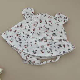 image-INS Baby Sun Hat Cotton Rabbit Ears Fisherman