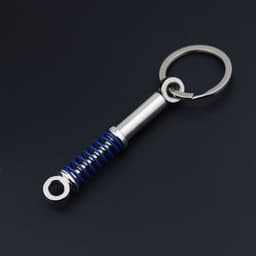image-Creative Metal Car Key Chain - Turbo Gear Design