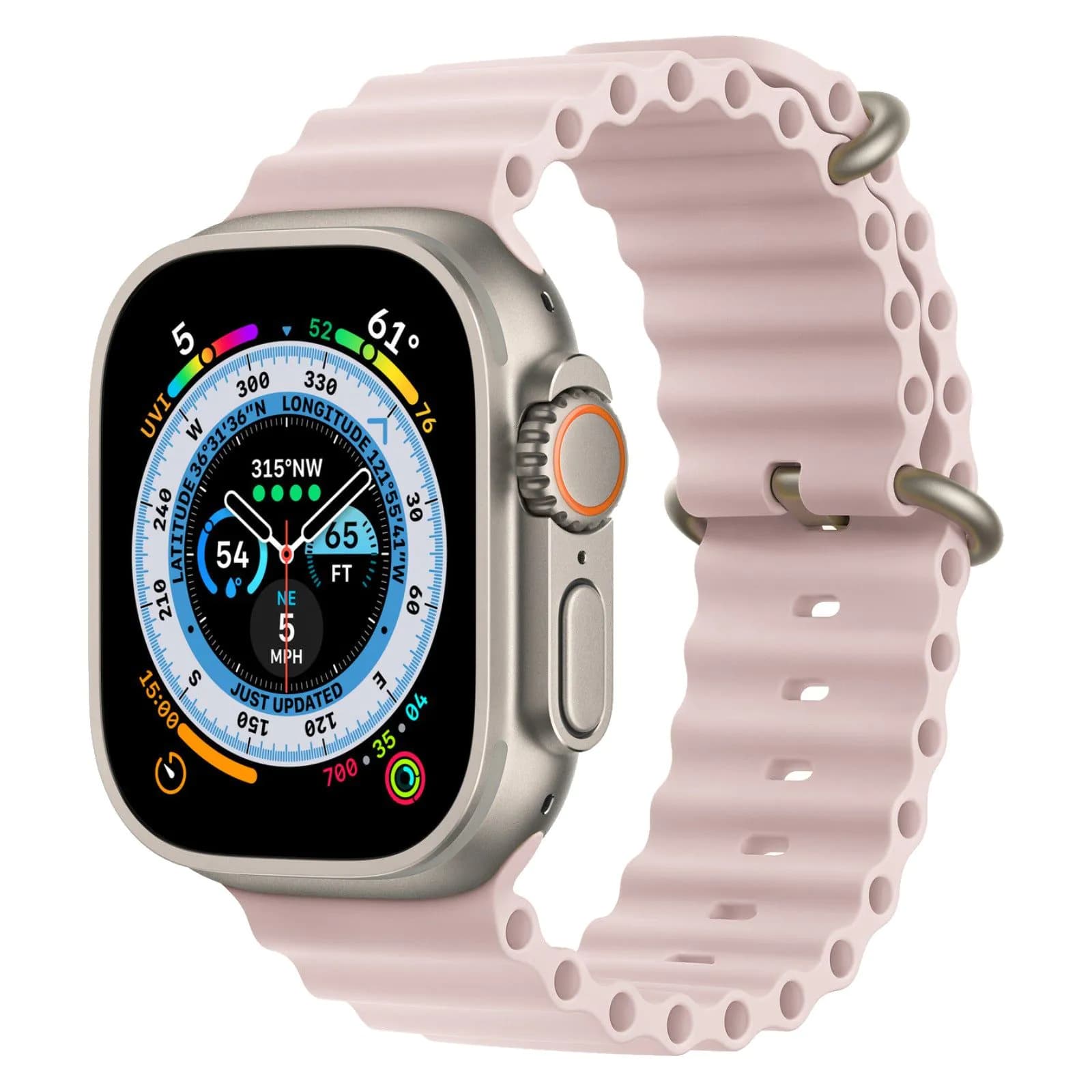 image-Apple Watch Marine Silicone Strap Universal Compatible