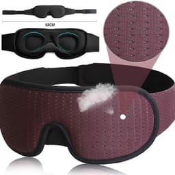 image-Foreign Trade 3D Sleeping Eye Mask - Breathable