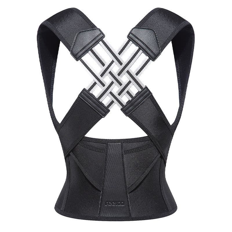 image-Huanbeijia 3X-A XXL Back Correction Belt - Black Invisible Posture Corrector