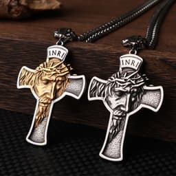 image-Dongguan Huayu Retro Stainless Steel Necklace - Titanium Steel, 2022