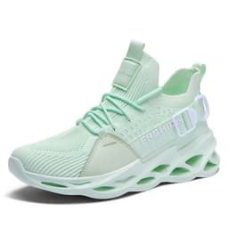 image-Spot Large Men's Running Shoes Sizes 45-46 Lightweight Breathable Mesh