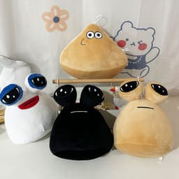 image-Alien Big-Eyed Snail Plush Toy Doll - Cross-border Pou