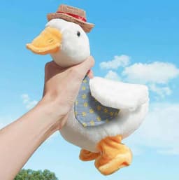 image-Manufacturers in stock Internet celebrity sand sculptures repeating ducks learn tongues, people record, sing, creative gifts, plush toys wholesale