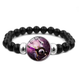 image-Bracelet Male and Female Students Creative Beaded Bracelet Two-dimensional Anime Pokémon Hand Jewelry