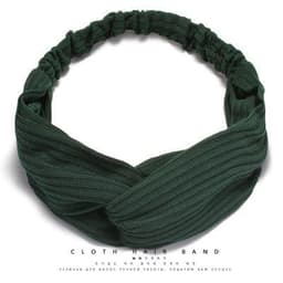 image-Korean spring and summer cross elastic headband chiffon silk headband ladies headband hair accessories sports face wash headwear wholesale