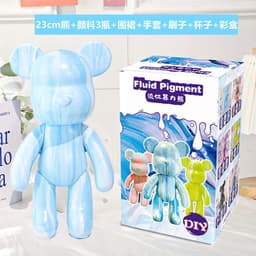 image-Fluid Bear DIY Paint Set - 6 Colors 60ml