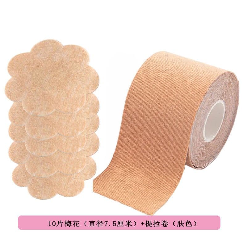 image-Invisible Elastic Breast Lift Stickers, 10cm*5m Nylon, Breathable