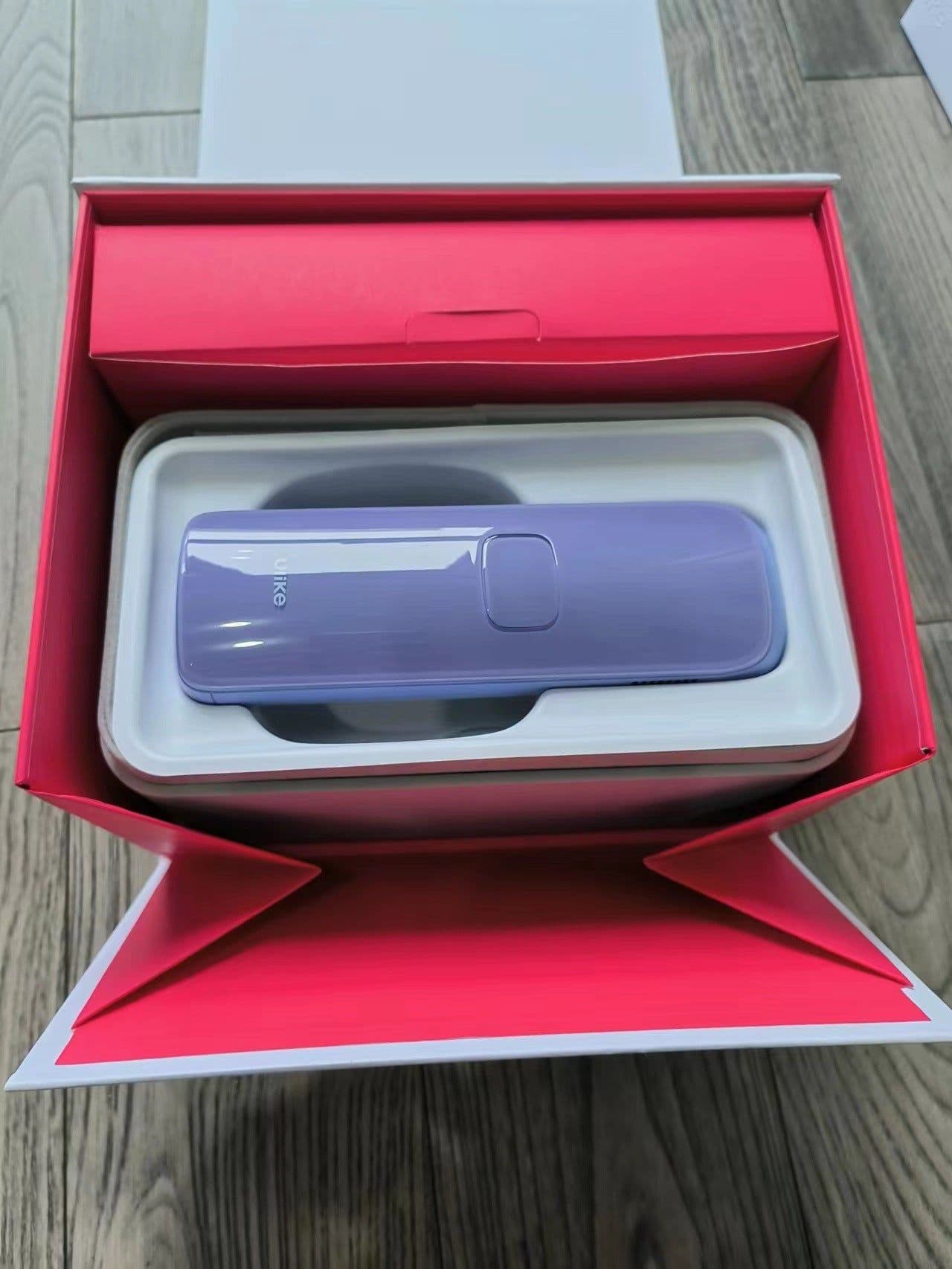 image-Ulike Sapphire Hair Removal Device - Purple 1111W