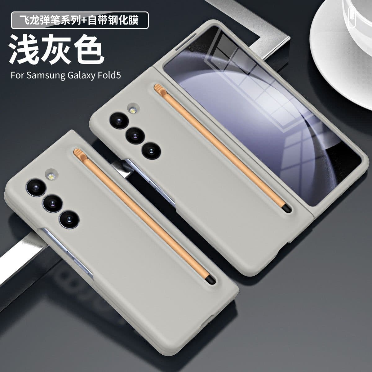 image-OMEVE Samsung Galaxy Z Fold5 Case - Black Pen Slot