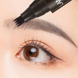 image-Four-pronged eyebrow pencil with clear roots, liquid eyebrow pencil, claw eyebrow pencil, liquid eyebrow pencil, waterproof and non-smudged, cross-border