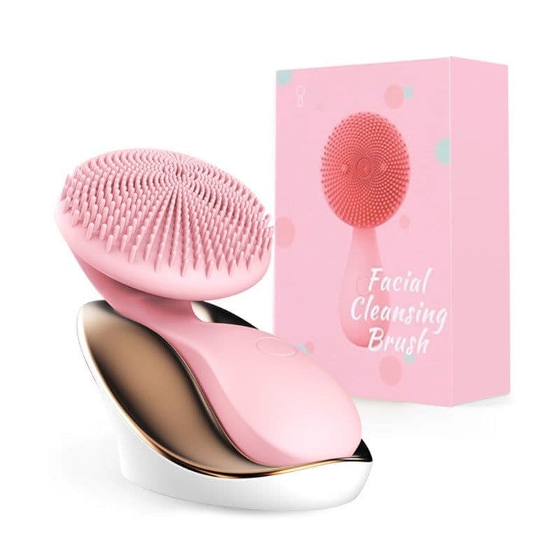 image-Magnetic Silicone Face Cleanser Electric Brush