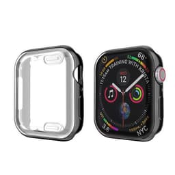 image-Suitable for Apple TPU electroplating case protective case apple iwatch6 5 all-inclusive protective cover Apple watch case