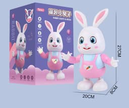 image-Texi Talking Dancing Robot Duck Toy for Kids - Blue