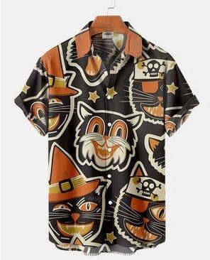 image-Men's 3D Digital Vortex Short Sleeve Beach Shirt