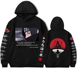 image-Men's & Women's Anime Hooded Hoodie - Large Size