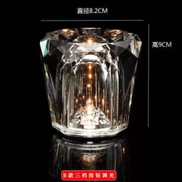 image-Diamond Crystal Desk Lamp - 3-Speed Dimming