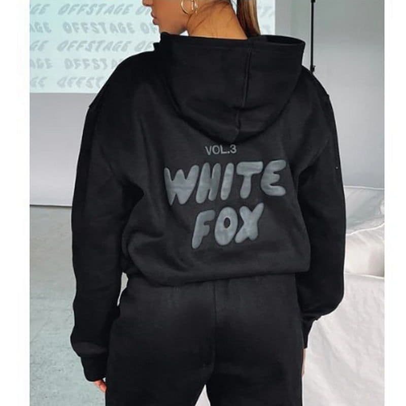 image-Cross-Border Spring/Autumn/Winter Sweatshirt Suit, Long-Sleeved Hoodie Two Pieces (65 characters)