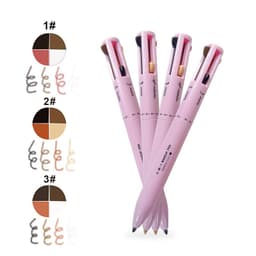 image-4 in 1 Makeup Pen - Black Eyeliner Eyebrow