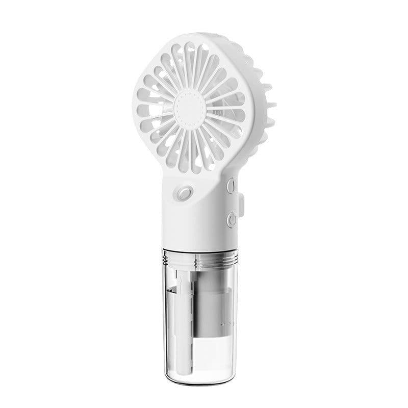 image-New Handheld Spray Fan Portable Mini Rechargeable Handheld Fan Spray Humidification Gift Handheld Small Fan
