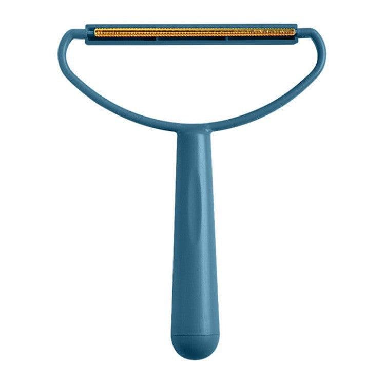 image-Orange Dual-Sided Hair Roller - Pet Clothes Scraper, Portable