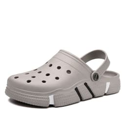 image-Xindixin Hole Shoes Men Sandals Purple 46
