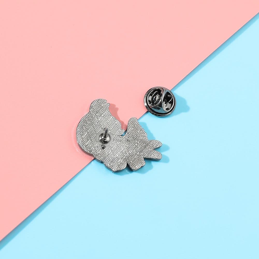 image-Cross-border Little Bird Brooch - Metal Badge Jewelry - Fall 2022 Cartoon Design