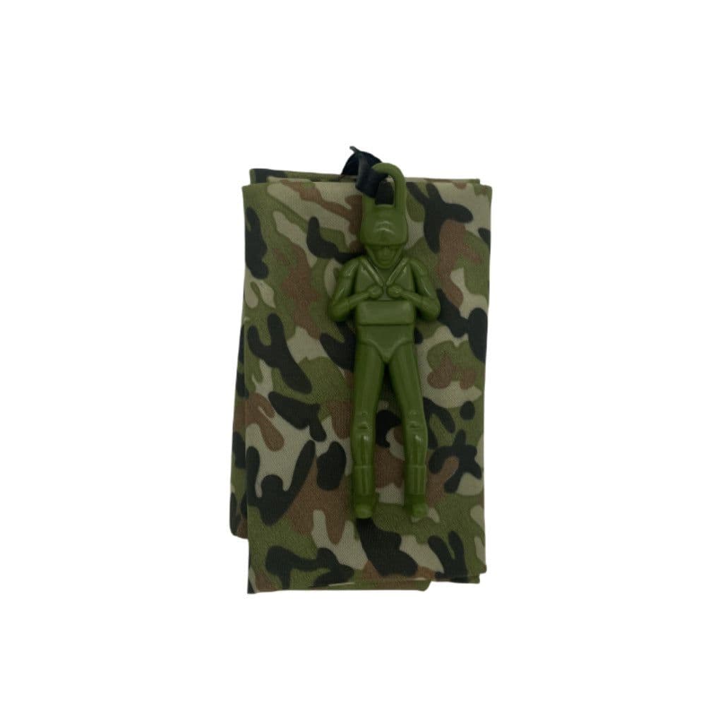 image-Kids Parachute Toy - White Plastic Jumping Soldier 45mm