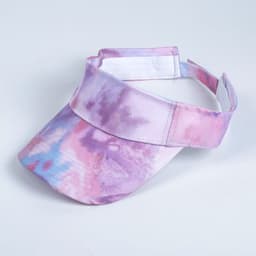 image-Hat female net red ins spring and summer tie-dye empty top peaked cap Korean version of trendy people outdoor sports baseball cap sun visor