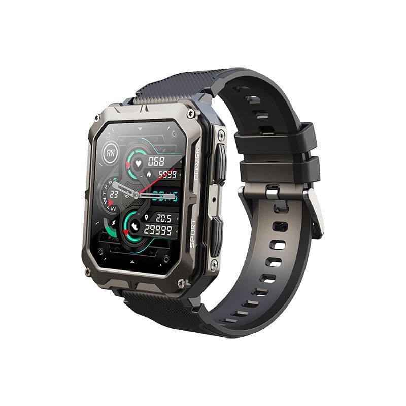 image-C20pro Smartwatch - Waterproof Heart Rate Blood Oxygen