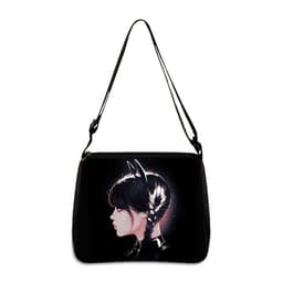 image-Cross-border Adams family Wednesday addams ladies shoulder bag niche armpit bag fashion handbag