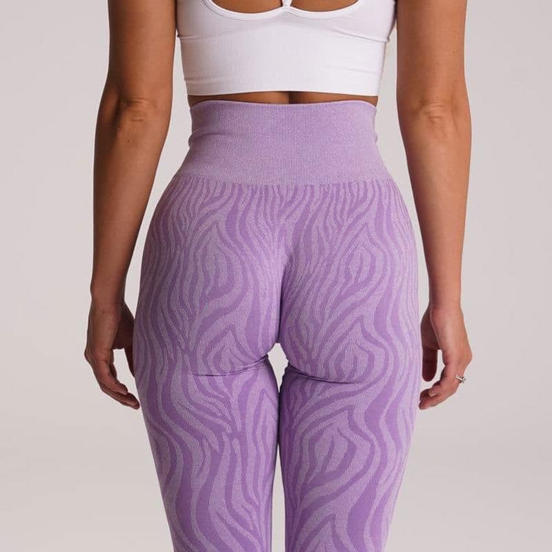 image-Zebra Yoga Pants High Waist Leggings Seamless