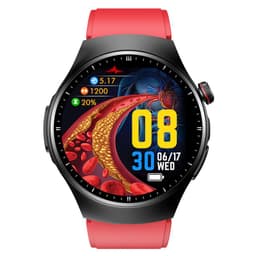 image-Smart TK25 Watch - Blood Oxygen, Heart Rate, Pedometer, Bluetooth Call - Black